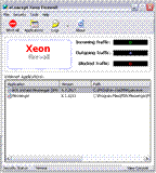 Xeon Personal Firewall 2.4 Screenshot