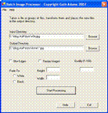 BatchImageProcessor 1.0 Screenshot
