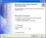 Eudora Password Recovery 1.4.1 Screenshot