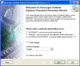 Passcape Outlook Express Password 1.8.0 Screenshot