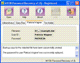 MYOB Password Recovery 1.0j Screenshot