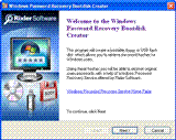 Windows Password Recovery Bootdisk 2.0 Screenshot